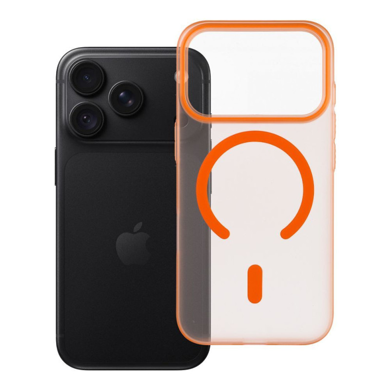 Case for iPhone 18 Pro / 17 Pro Go Orange compatible with MagSafe orange Case for iPhone 18 Pro / 17 Pro Go Orange compatible with MagSafe orange