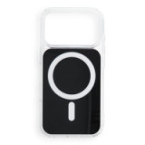 Case for iPhone 18 Pro / 17 Pro Clear Fusion Mag Cover compatible with MagSafe black