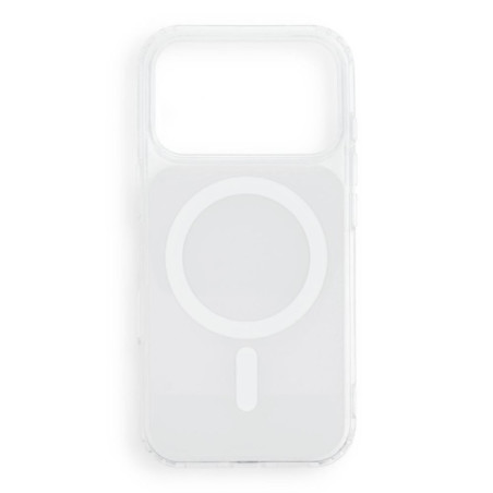 Case for iPhone 18 Pro / 17 Pro Clear Fusion Mag Cover compatible with MagSafe white