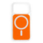 Case for iPhone 18 Pro / 17 Pro Clear Fusion Mag Cover compatible with MagSafe orange Case for iPhone 18 Pro / 17 Pro Clear Fusion Mag Cover compatible with MagSafe orange
