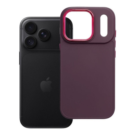 Case for iPhone 18 Pro / 17 Pro Frame burgundy