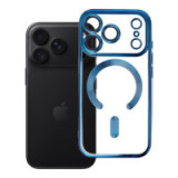 Case for iPhone 18 Pro / 17 Pro Electro Mag Cover compatible with MagSafe navy blue
