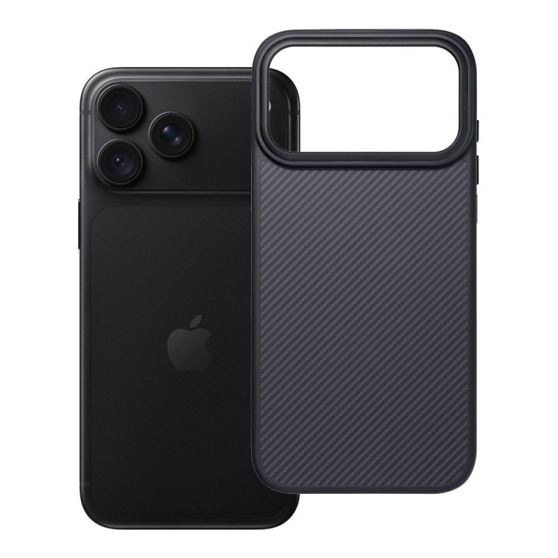 Case for iPhone 18 Pro Max / 17 Pro Max Carbon Elite Mag Cover compatible with MagSafe black Case for iPhone 18 Pro Max / 17 Pro Max Carbon Elite Mag Cover compatible with MagSafe black