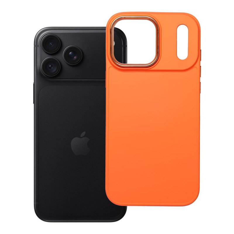 Case for iPhone 18 Pro Max / 17 Pro Max Frame orange Case for iPhone 18 Pro Max / 17 Pro Max Frame orange