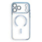 Case for iPhone 18 Pro Max / 17 Pro Max Electro Mag Cover compatible with MagSafe sky blue