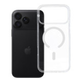 Case for iPhone 18 Pro Max / 17 Pro Max Drop Glue Colorful Ring Mag Cover compatible with MagSafe white