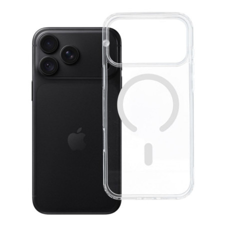 Case for iPhone 18 Pro Max / 17 Pro Max Drop Glue Colorful Ring Mag Cover compatible with MagSafe white