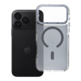 Case for iPhone 18 Pro Max / 17 Pro Max Fiber compatible with MagSafe gray