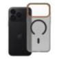 Case for iPhone 18 Pro Max / 17 Pro Max Go Orange compatible with MagSafe black