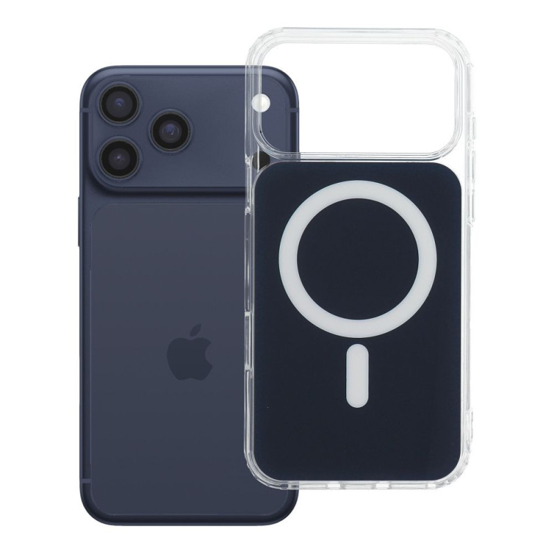 Case for iPhone 18 Pro Max / 17 Pro Max Clear Fusion Mag Cover compatible with MagSafe navy blue Case for iPhone 18 Pro Max / 17 Pro Max Clear Fusion Mag Cover compatible with MagSafe navy blue