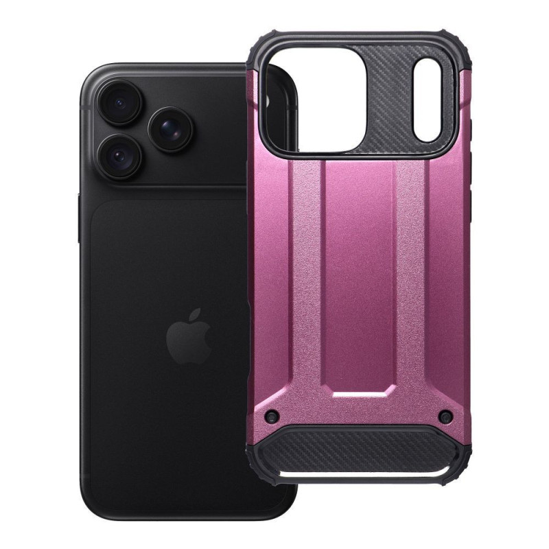 Case for iPhone 18 Pro Max / 17 Pro Max Armor burgundy