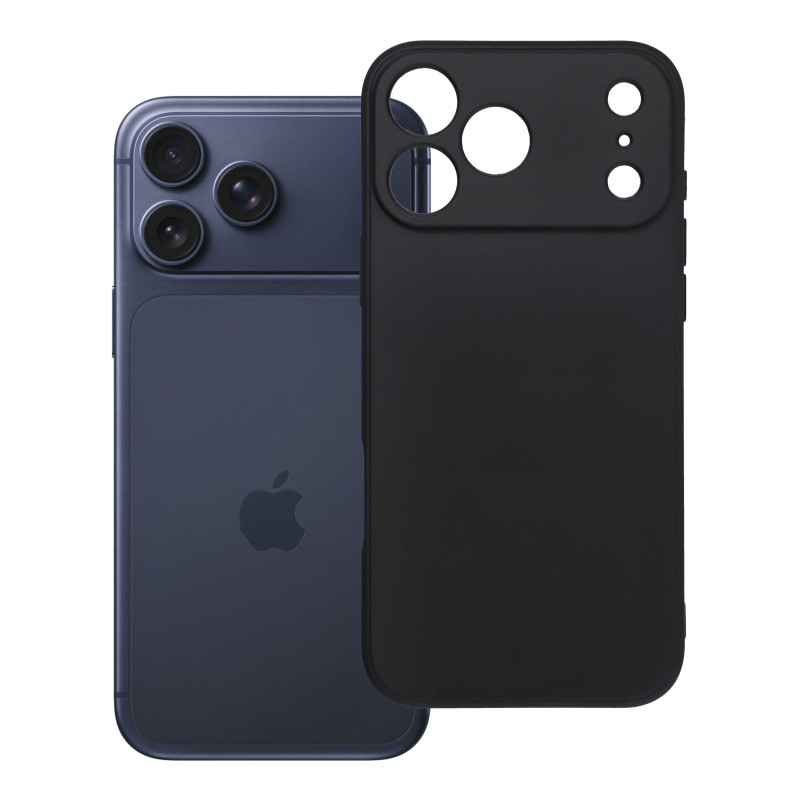 Case for iPhone 18 Pro Max / 17 Pro Max Soft black