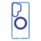Case for Samsung S26 Ultra Frame Circle Stand compatible with MagSafe navy blue