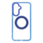 Case for Samsung A37 Frame Circle Stand compatible with MagSafe navy blue