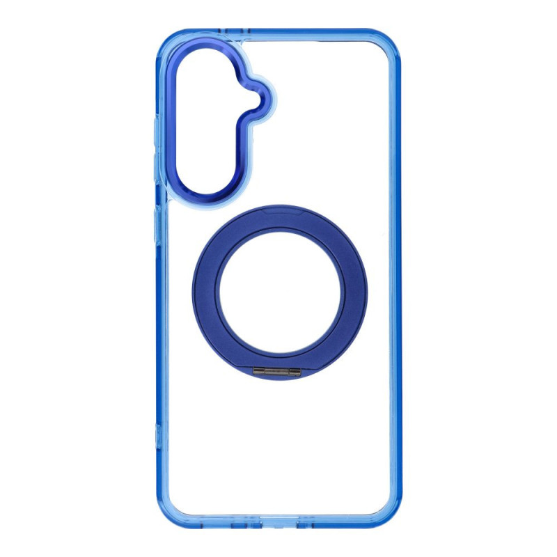 Case for Samsung A36 Frame Circle Stand compatible with MagSafe navy blue