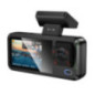 Dash cam for car with screen 2" 720p/30fps + interior camera 480p/30fps + rear camera 480p/30fps DV15 black
