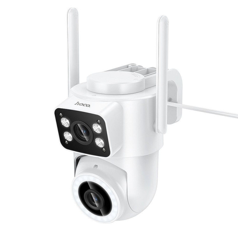 Outdoor camera 2MP Full HD Wi-Fi Hoco D9 white