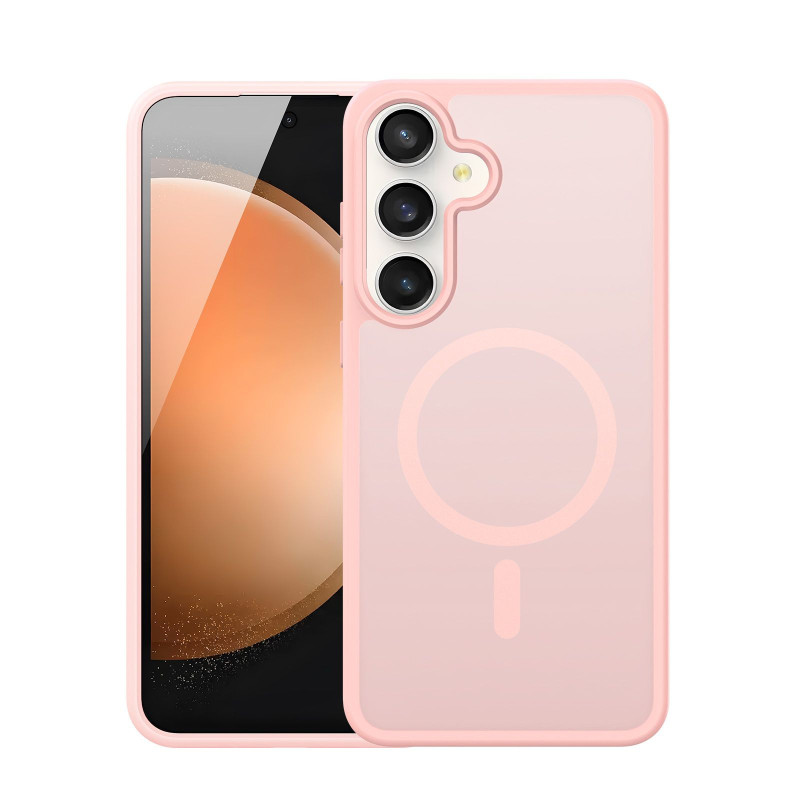 DUX DUCIS case YIND compatible with MagSafe for SAMSUNG S26 FE light pink DUX DUCIS case YIND compatible with MagSafe for SAMSUNG S26 FE light pink