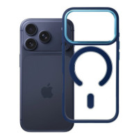 Case for iPhone 18 Pro / 17 Pro Color Edge Mag Cover compatible with MagSafe titanium-gray