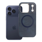 Case for iPhone 18 Pro / 17 Pro Gentleman Mag Cover compatible with MagSafe navy blue