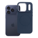 Case for iPhone 18 Pro / 17 Pro Frame Mag Cover compatible with MagSafe navy blue