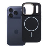 Case for iPhone 18 Pro / 17 Pro Frame Mag Cover compatible with MagSafe black