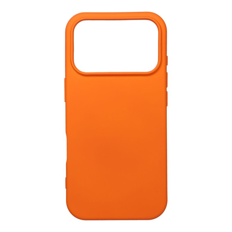 Case for iPhone 18 Pro / 17 Pro Silicone orange Case for iPhone 18 Pro / 17 Pro Silicone orange