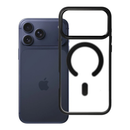 Case for iPhone 18 Pro Max / 17 Pro Max Color Edge Mag Cover compatible with MagSafe black