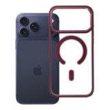 Case for iPhone 18 Pro Max / 17 Pro Max Color Edge Mag Cover compatible with MagSafe burgundy