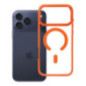 Case for iPhone 18 Pro Max / 17 Pro Max Color Edge Mag Cover compatible with MagSafe orange