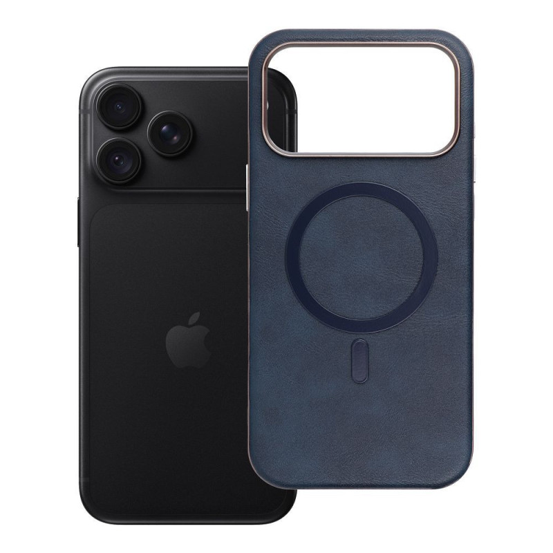 Case for iPhone 18 Pro Max / 17 Pro Max Gentleman Mag Cover compatible with MagSafe navy blue Case for iPhone 18 Pro Max / 17 Pro Max Gentleman Mag Cover compatible with MagSafe navy blue
