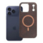 Case for iPhone 18 Pro Max / 17 Pro Max Gentleman Mag Cover compatible with MagSafe brown Case for iPhone 18 Pro Max / 17 Pro Max Gentleman Mag Cover compatible with MagSafe brown