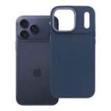 Case for iPhone 18 Pro Max / 17 Pro Max Frame Mag Cover compatible with MagSafe navy blue