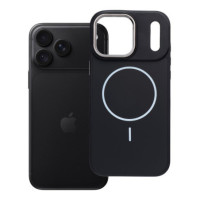 Case for iPhone 18 Pro Max / 17 Pro Max Frame Mag Cover compatible with MagSafe black