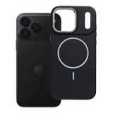Case for iPhone 18 Pro Max / 17 Pro Max Frame Mag Cover compatible with MagSafe black
