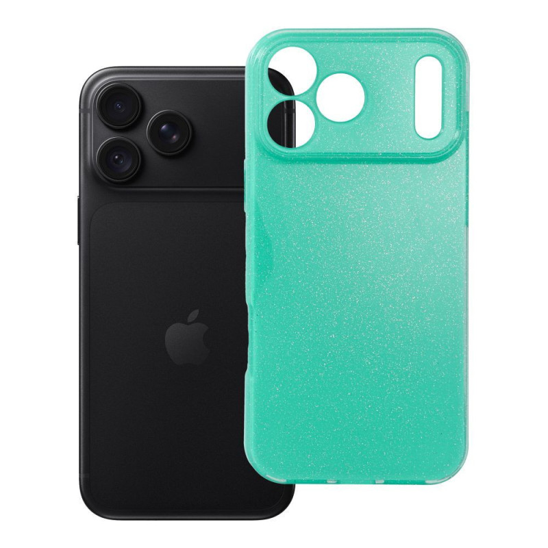 Case for iPhone 18 Pro Max / 17 Pro Max Clear Case 2 mm Blink mint Case for iPhone 18 Pro Max / 17 Pro Max Clear Case 2 mm Blink mint