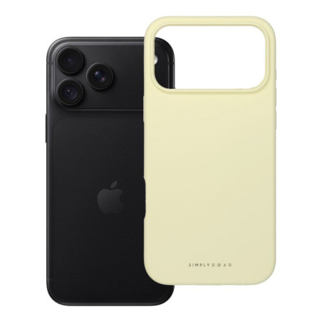 ROAR case CLOUD SKIN for IPHONE 18 Pro Max / 17 Pro Max Light Yellow