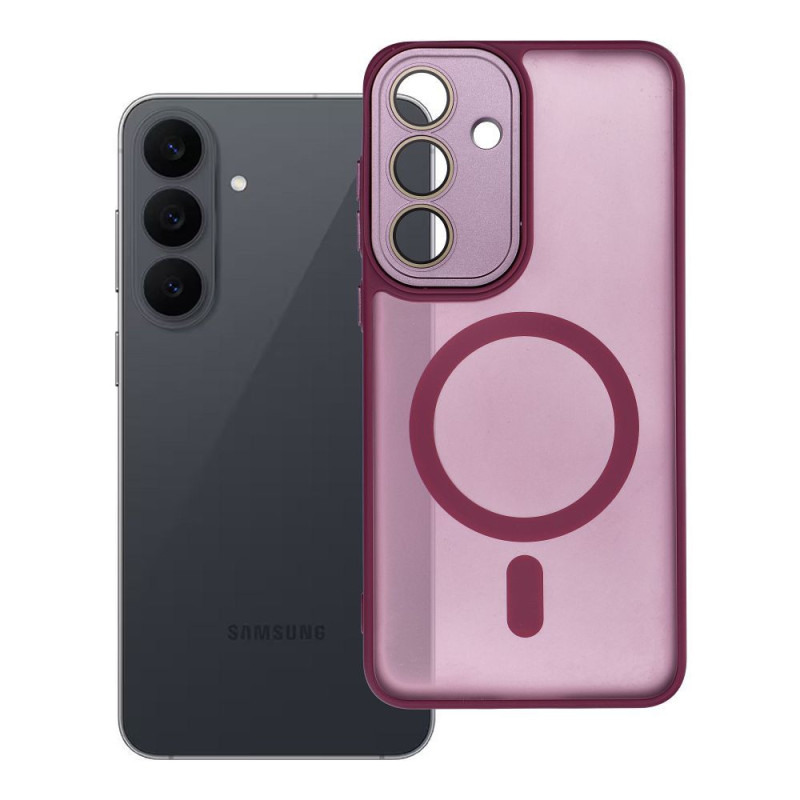Case for Samsung S26 FE / S25 FE Variete Mag Cover compatible with MagSafe purple Case for Samsung S26 FE / S25 FE Variete Mag Cover compatible with MagSafe purple
