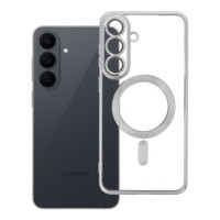 Case for Samsung S26 FE Electro Mag Cover compatible with MagSafe silver