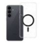 Case for Samsung S26 FE / S25 FE Drop Glue Colorful Ring Mag Cover compatible with MagSafe black Case for Samsung S26 FE / S25 FE Drop Glue Colorful Ring Mag Cover compatible with MagSafe black