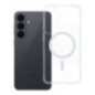 Case for Samsung S26 FE / S25 FEDrop Glue Colorful Ring Mag Cover compatible with MagSafe white