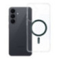 Case for Samsung S26 FE / S25 FE dark Drop Glue Colorful Ring Mag Cover compatible with MagSafe dark green Case for Samsung S26 FE / S25 FE dark Drop Glue Colorful Ring Mag Cover compatible with MagSafe dark green