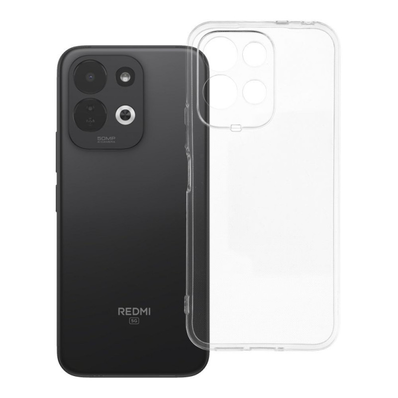 Case for Xiaomi Redmi 17 4G / 5G Clear Case 2 mm Box transparent