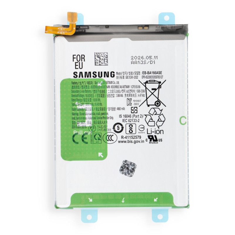 ServicePack Battery for SAMSUNG A27 5G A276B GH82-39946A ServicePack Battery for SAMSUNG A27 5G A276B GH82-39946A