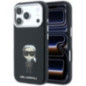 KARL LAGERFELD case for IPHONE 18 Pro/ 17 Pro compatible with MagSafe (Smooth Ikonik Sketch) black KARL LAGERFELD case for IPHONE 18 Pro/ 17 Pro compatible with MagSafe (Smooth Ikonik Sketch) black