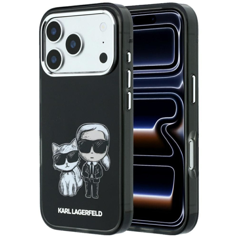 KARL LAGERFELD case for IPHONE 18 Pro /17 Pro compatible with MagSafe (Bodies Sketch) black KARL LAGERFELD case for IPHONE 18 Pro /17 Pro compatible with MagSafe (Bodies Sketch) black