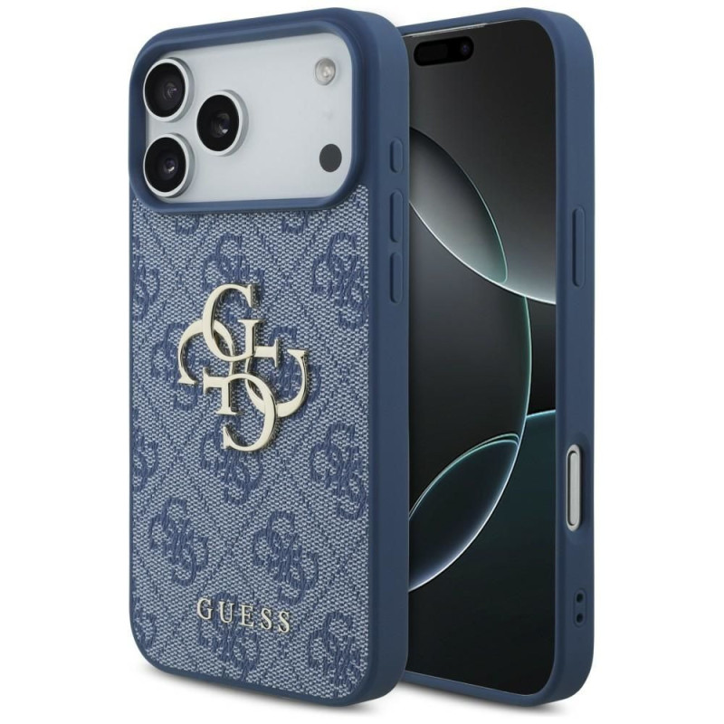GUESS case for IPHONE 18 Pro Max/17 Pro Max (4G Big Logo) blue GUESS case for IPHONE 18 Pro Max/17 Pro Max (4G Big Logo) blue