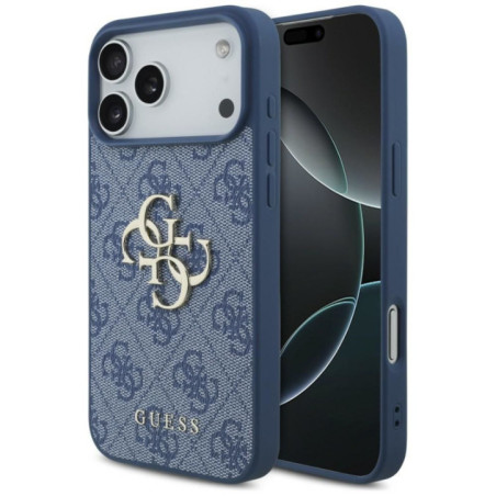 GUESS case for IPHONE 18 Pro Max/17 Pro Max (4G Big Logo) blue
