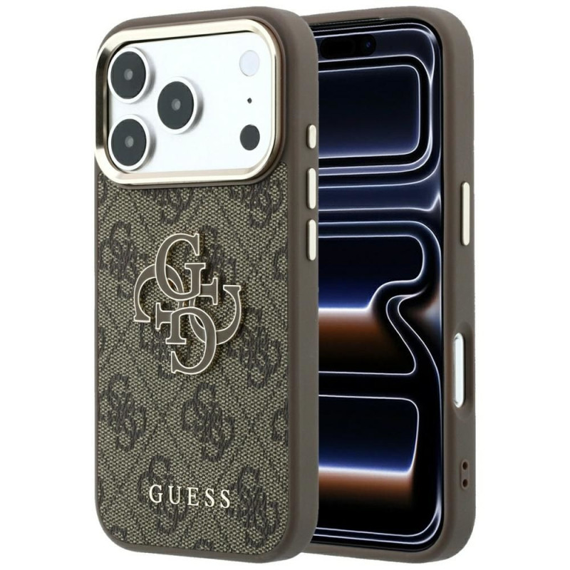 Case for IPHONE 18 Pro Max/17 Pro Max (Big Resin Logo 4G) brown Case for IPHONE 18 Pro Max/17 Pro Max (Big Resin Logo 4G) brown