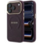 Case for IPHONE 18 Pro Max/17 Pro Max compatible with MagSafe (Saffiano Peony Ring) brown Case for IPHONE 18 Pro Max/17 Pro Max compatible with MagSafe (Saffiano Peony Ring) brown